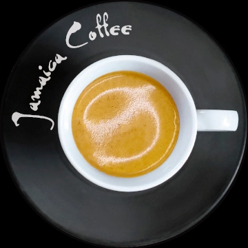 cup of jamaica coffee